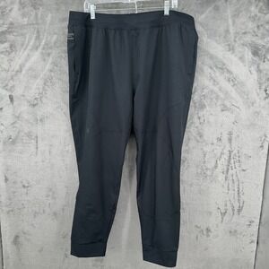 Under Armour Unstoppable Joggers Womens XXL Black Athletic Training Pants Pocket